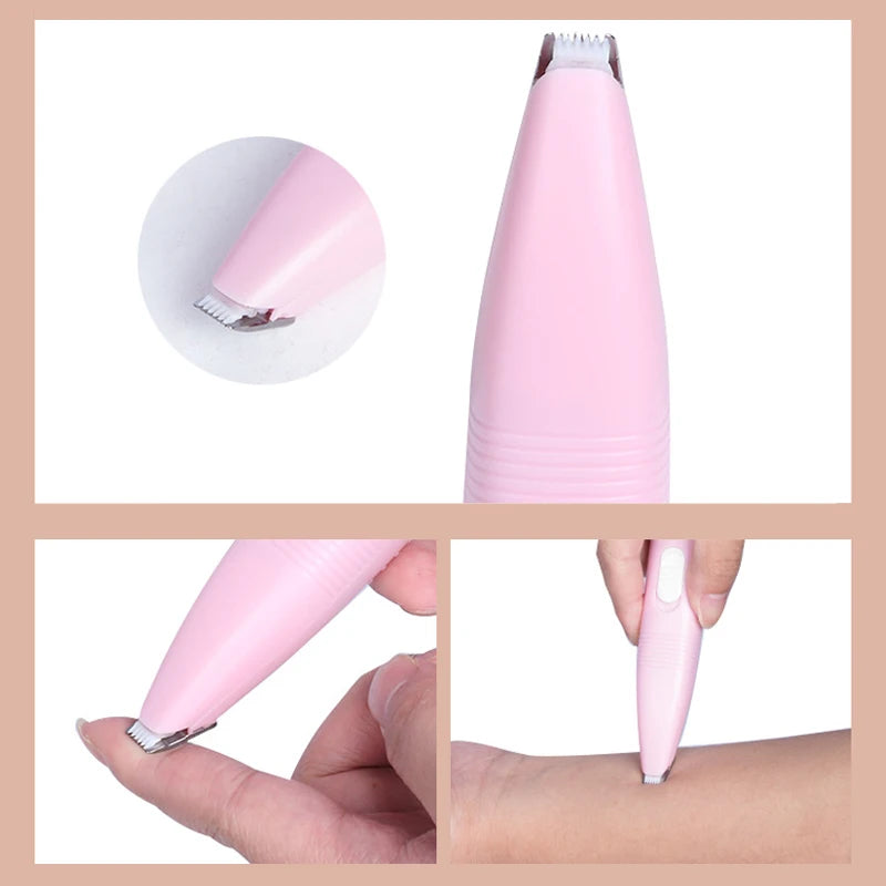 Pet Hair Trimmer Dog Hair Trimmer Portable Electric Mini for Dogs ats Low Noise for Trimming Hair Around Paws Eyes Ears Face