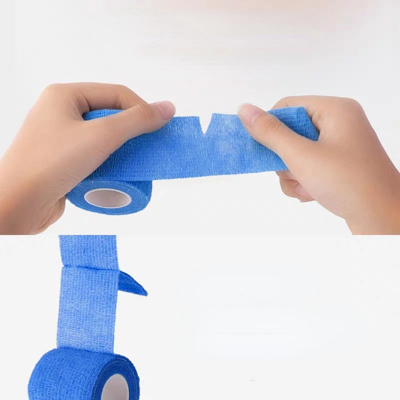 Self-adhesive Elastic Bandage For Pet Nonwoven Bandage Cover Protector Dog Outdoor Retractable Sports Tape Self Adherent Bandage