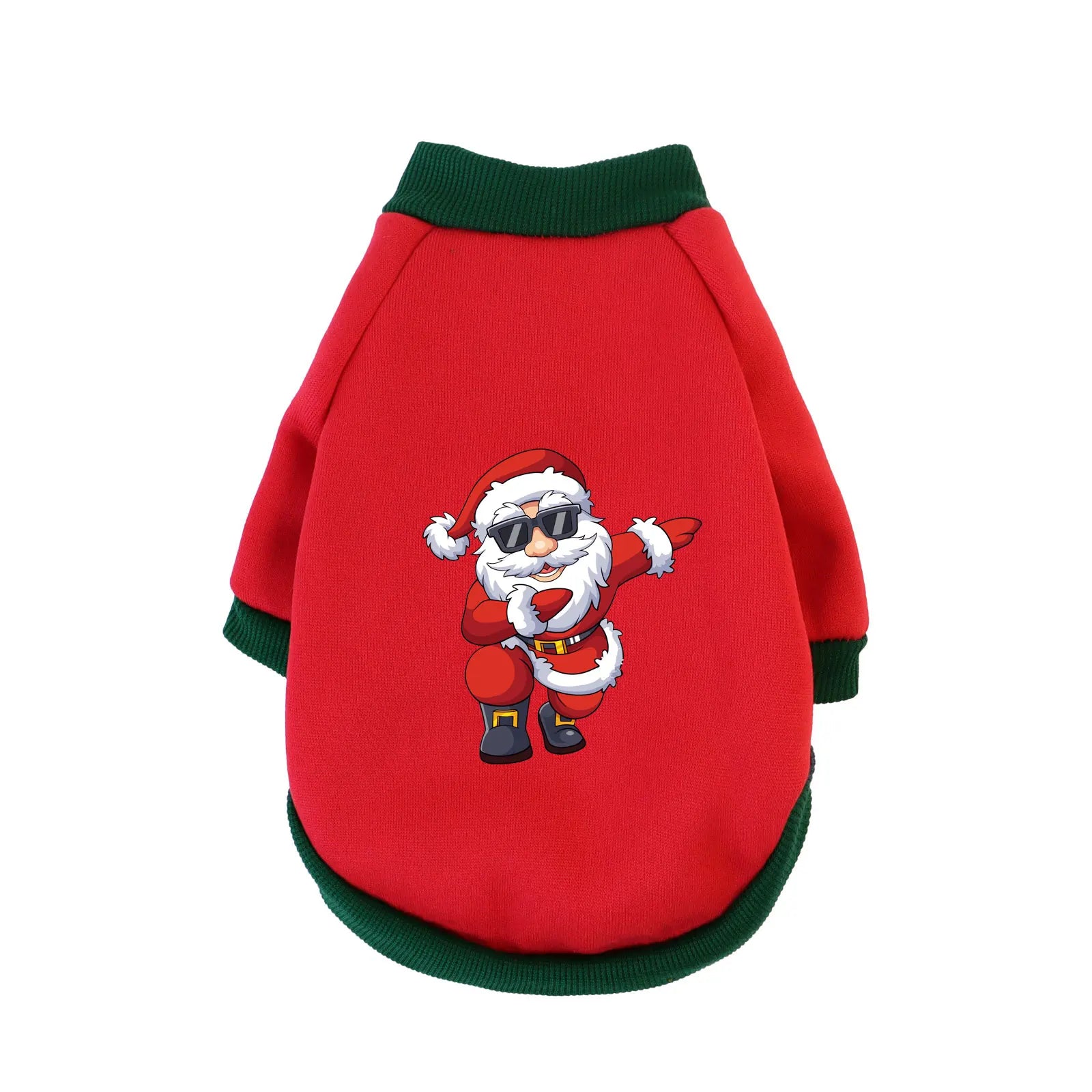 1 Pc Pet Hooded Sweatshirt Christmas Cats & Dogs  Fashion Winter Warm Clothes Suitable For Cats ,Teddy Golden Retriever