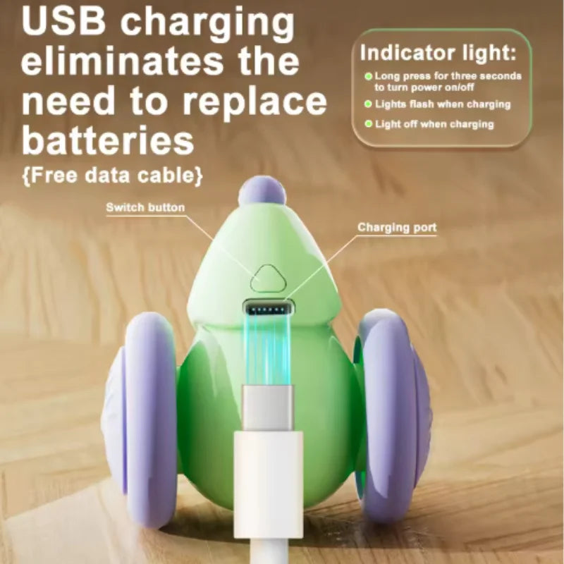 Hot Electric Mouse Car Interactive Cat Toy Rechargeable Automatic Kitten Toy Intelligent Obstacle Avoidance Cat Toy