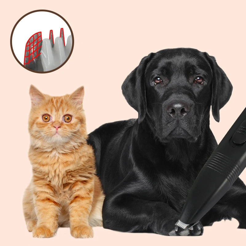 Pet Hair Trimmer Dog Hair Trimmer Portable Electric Mini for Dogs ats Low Noise for Trimming Hair Around Paws Eyes Ears Face