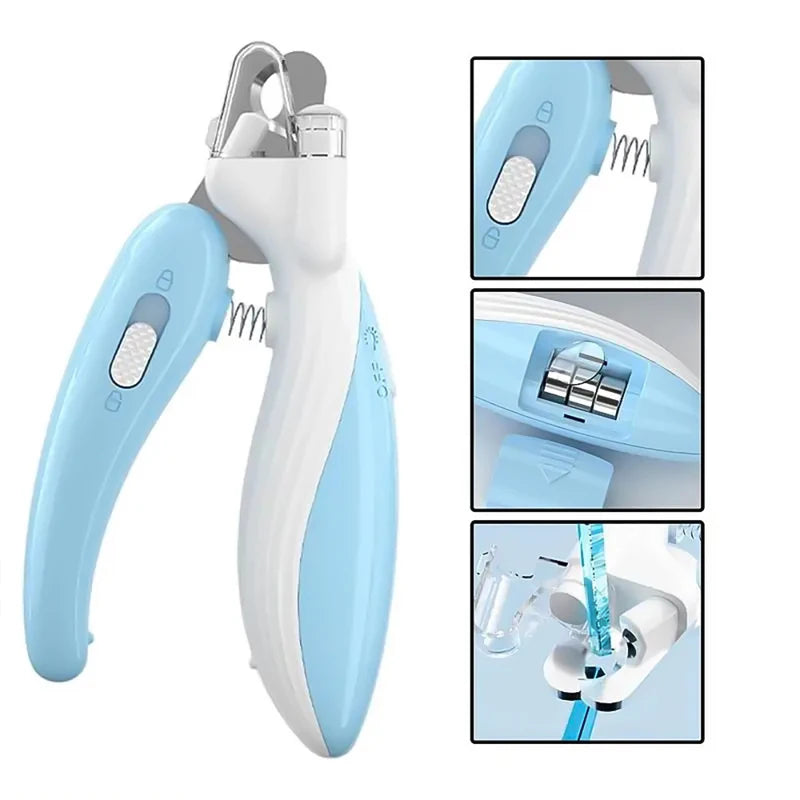 Pet Nail Clippers Dog Cat Nail Trimmer Labor-Saving Pet Claw Grooming Scissors for Dogs Cats Small Animals Paw Nail Trimmer