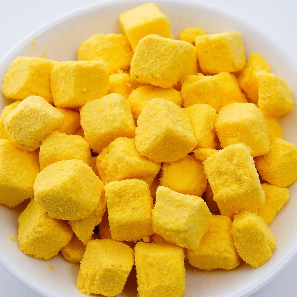 40g Freeze Dried Egg Yolk Granules Beautify Smoothing Freeze-dried Cat Hair To Healthy Safe Pets Food Snacks Cat Pet I7H6