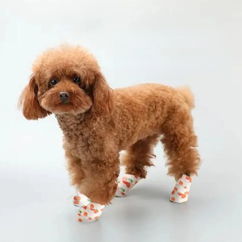 Self-adhesive Elastic Bandage For Pet Nonwoven Bandage Cover Protector Dog Outdoor Retractable Sports Tape Self Adherent Bandage