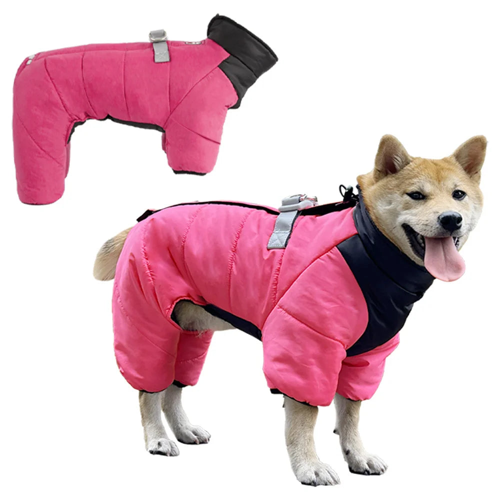 Cozy Fleece Dog Winter Warm Pet Clothes for Dogs Soft Comfortable Cold Weather Apparel Jacket foe small middle large dog