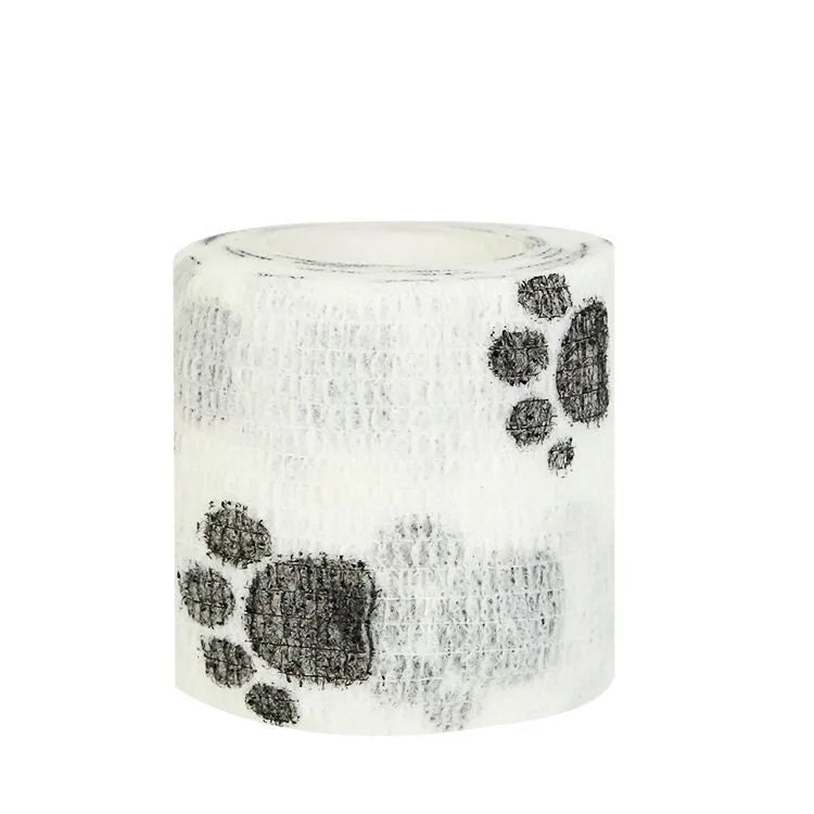 Self-adhesive Elastic Bandage For Pet Nonwoven Bandage Cover Protector Dog Outdoor Retractable Sports Tape Self Adherent Bandage