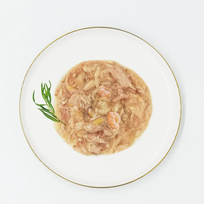 German Dr.Clauder's Pet Cat Snacks Tuna Cat Canned 80g Cat Wet Food Canned Wonderful Fresh Packaging