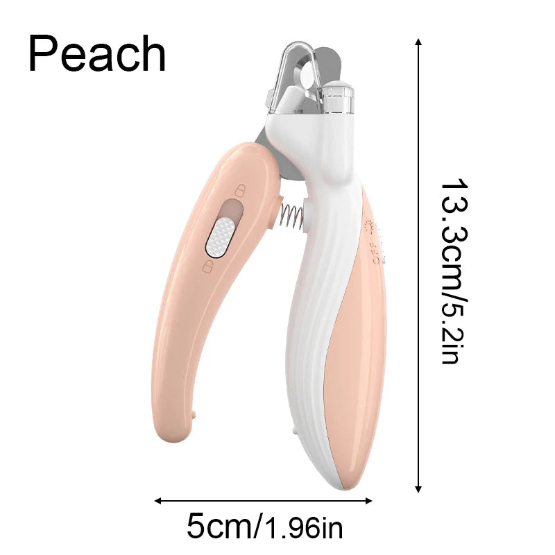 Pet Nail Clippers Dog Cat Nail Trimmer Labor-Saving Pet Claw Grooming Scissors for Dogs Cats Small Animals Paw Nail Trimmer