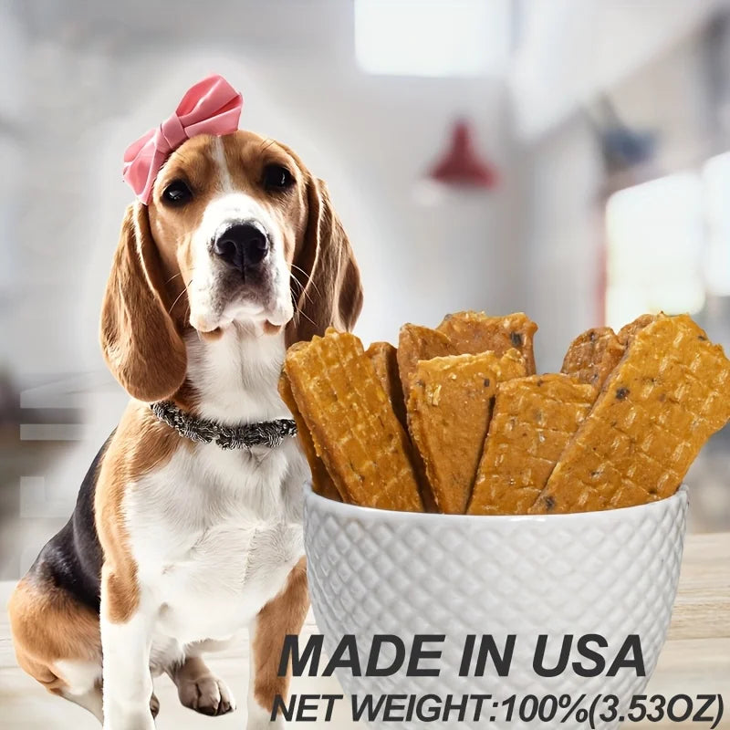 Voford Pet Food Dog Snacks Delicious Beef Jerky/Duck Jerky/Chicken Sweet Potato Sticks/Turkey Meatballs/Dried Salmon Pet Snacks