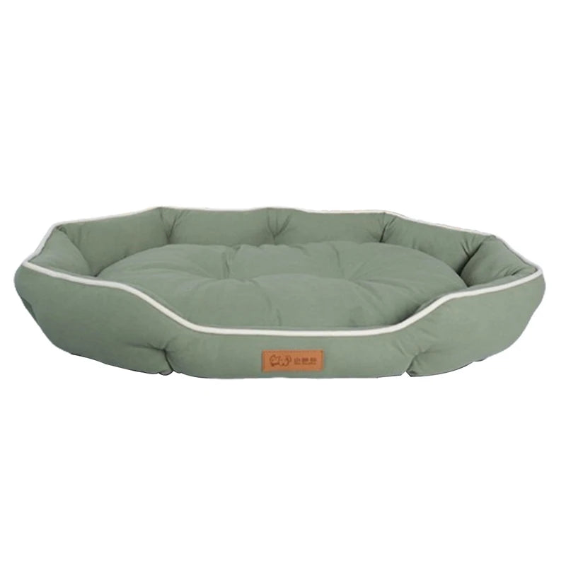 All-season Large Dog Bed House for Cats basket Elastic Big Space Dog Sofa Sleeping Mat Winter Warm Dog Cushion
